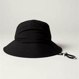 ATHLETA Excursion Trail Sun Hat Womens SIZE M/L Black